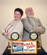 Kim and David White